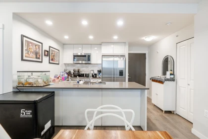 Kitchen Island Photo of 1006 3281 E Kent Avenue North, Vancouver, BC