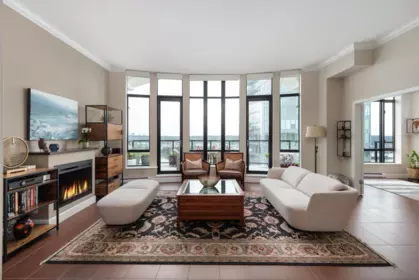 Family Room Photo of 2103 610 Victoria Street, New Westminster, BC