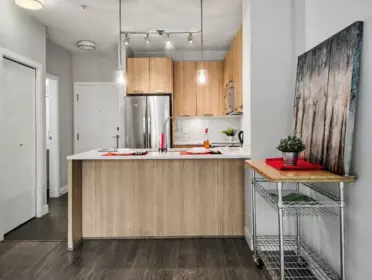 Kitchen Island Photo of 205 15388 105 Avenue, Surrey, BC