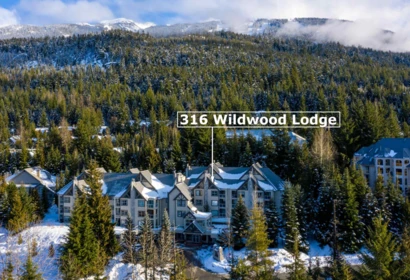 Exterior Rear Photo of 316 4749 Spearhead Drive, Whistler, BC