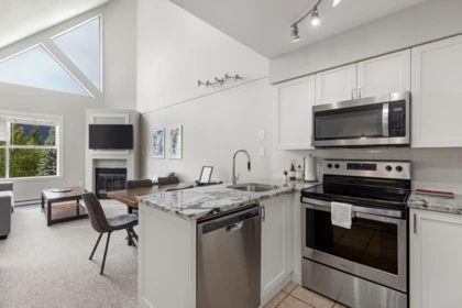 Family Room Photo of 316 4749 Spearhead Drive, Whistler, BC