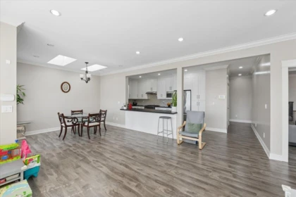 Kitchen Island Photo of 101 910 Delestre Avenue, Coquitlam, BC