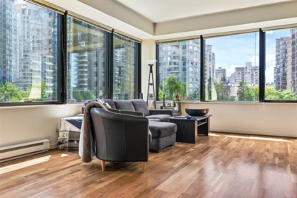 Living Room Photo of 609 1333 West Georgia Street, Vancouver, BC