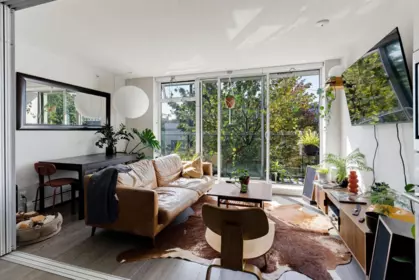 Dining Area Photo of 214 1783 Manitoba Street, Vancouver, BC