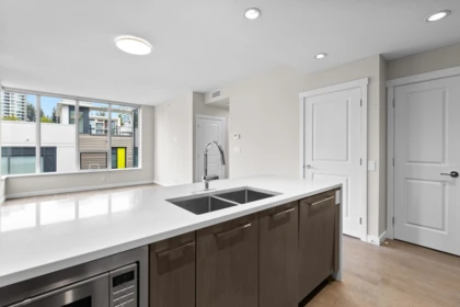 Kitchen Island Photo of 313 5687 Gray Avenue, Vancouver, BC