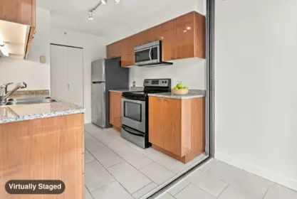Kitchen Photo of 606 1288 W Georgia Street, Vancouver, BC