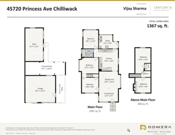 Exterior Rear Photo of 45720 Princess Avenue, Chilliwack, BC
