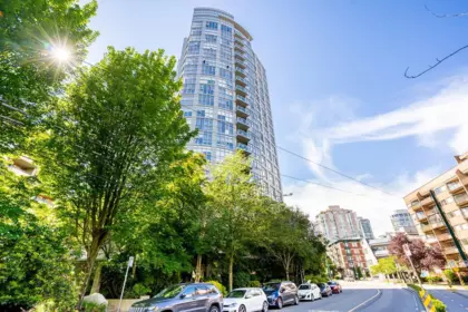 Living Room Photo of 1505 1050 Smithe Street, Vancouver, BC