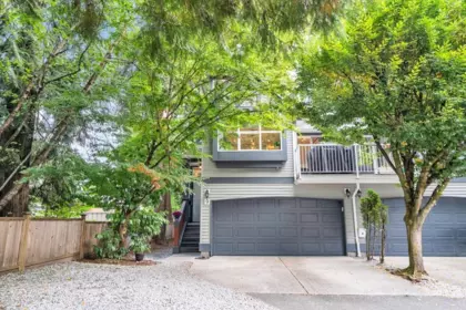 Backyard Photo of 9 2994 Coast Meridian Road, Port Coquitlam, BC
