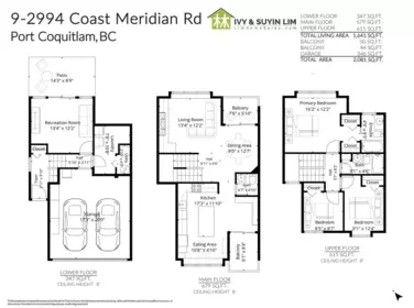 Front Yard Photo of 9 2994 Coast Meridian Road, Port Coquitlam, BC