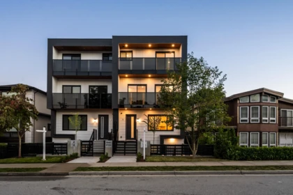 Exterior Rear Photo of 3 3940 Eton Street, Burnaby, BC