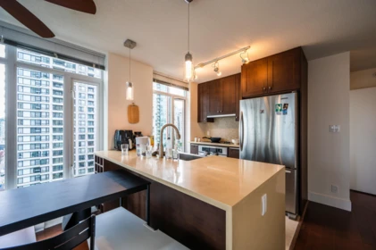 Kitchen Photo of 1408 888 Homer Street, Vancouver, BC