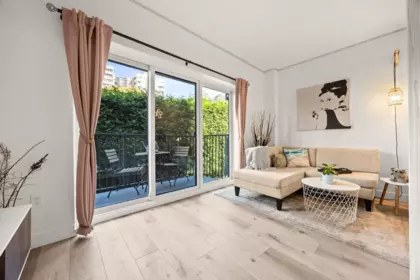 Family Room Photo of 207 1655 Nelson Street, Vancouver, BC