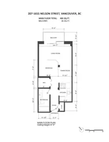 Garage Interior Photo of 207 1655 Nelson Street, Vancouver, BC