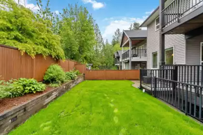 Backyard Photo of 3461 Darwin Avenue, Coquitlam, BC