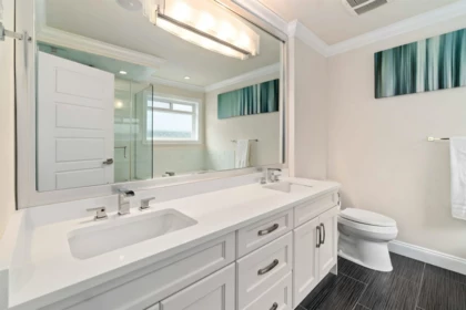 Powder Room Photo of 3461 Darwin Avenue, Coquitlam, BC