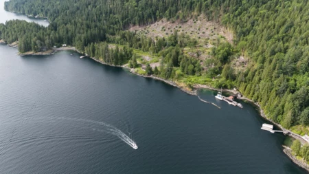 Front exterior of District Lot 5270, Egmont, BC