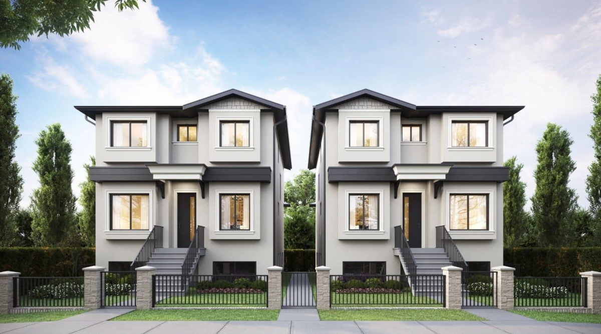 Exterior Front Photo of 1 6885 Aubrey Street, Burnaby, BC