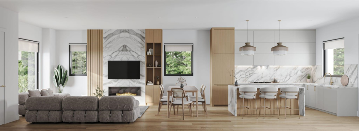 Living Room Photo of 1 6885 Aubrey Street, Burnaby, BC