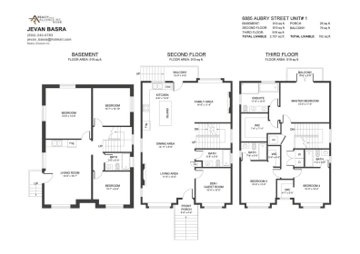 Family Room Photo of 1 6885 Aubrey Street, Burnaby, BC