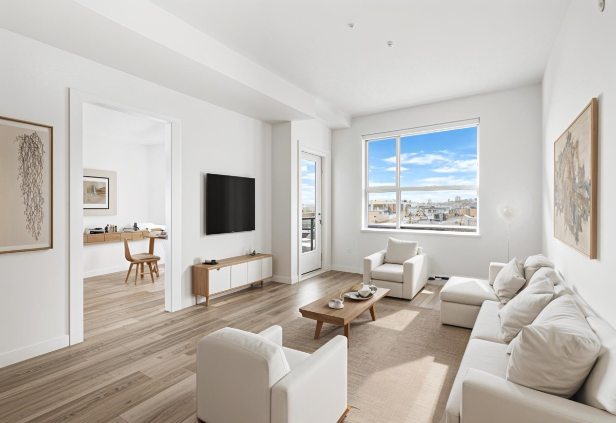 Kitchen Island Photo of 401 20695 Eastleigh Crescent, Langley, BC