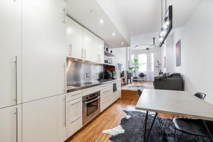 Kitchen Island Photo of 211 36 Water Street, Vancouver, BC
