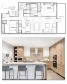 608 3331 No. 3 Road, Richmond, BC, West Cambie — 2 bed apartment/condo for sale