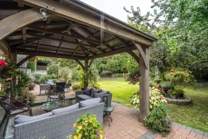Aerial View of 15396 Sequoia Drive, Surrey, BC