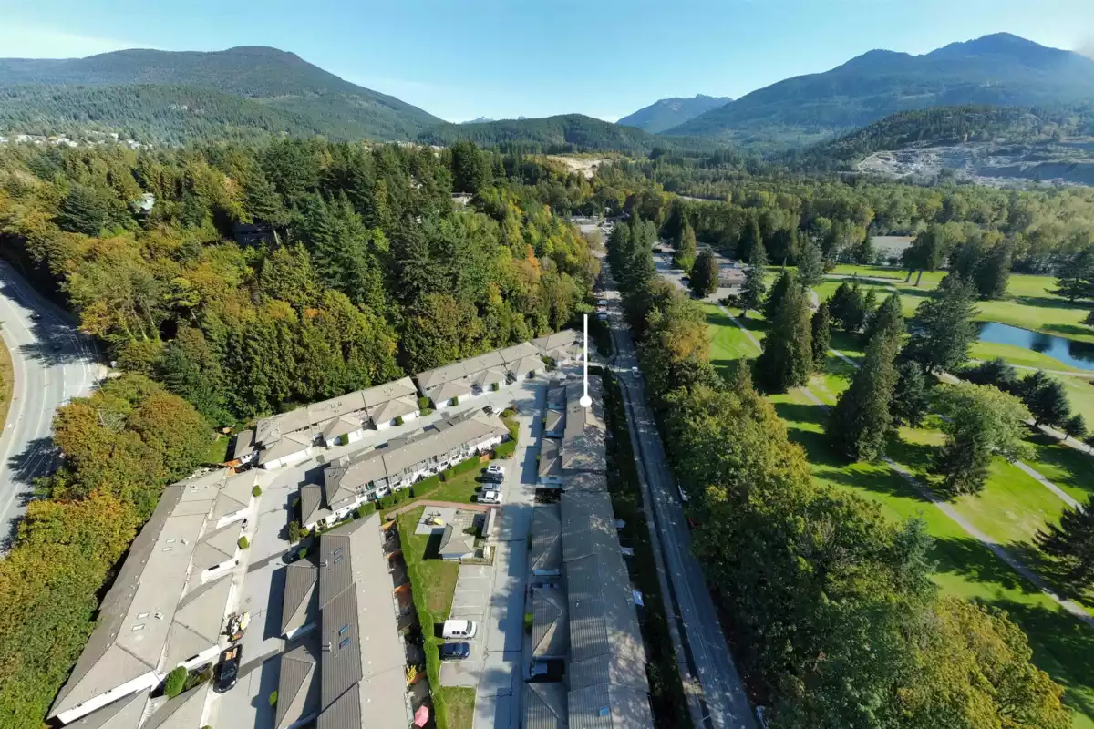 Aerial View of 10 2401 Mamquam Road, Squamish, BC