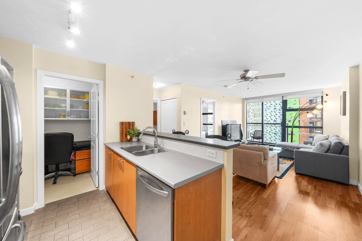 Exterior Rear Photo of 2107 1295 Richards Street, Vancouver, BC