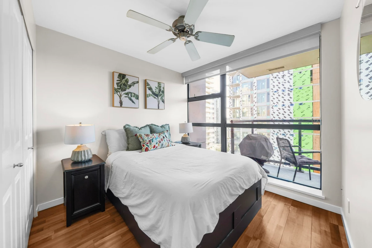 Primary Bedroom Photo of 2107 1295 Richards Street, Vancouver, BC
