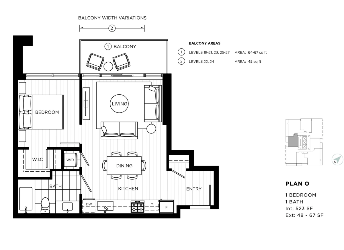 Backyard Photo of 2401 823 Carnarvon Street, New Westminster, BC