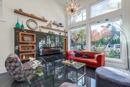 Living Room Photo of 5845 Whitcomb Place, Delta, BC