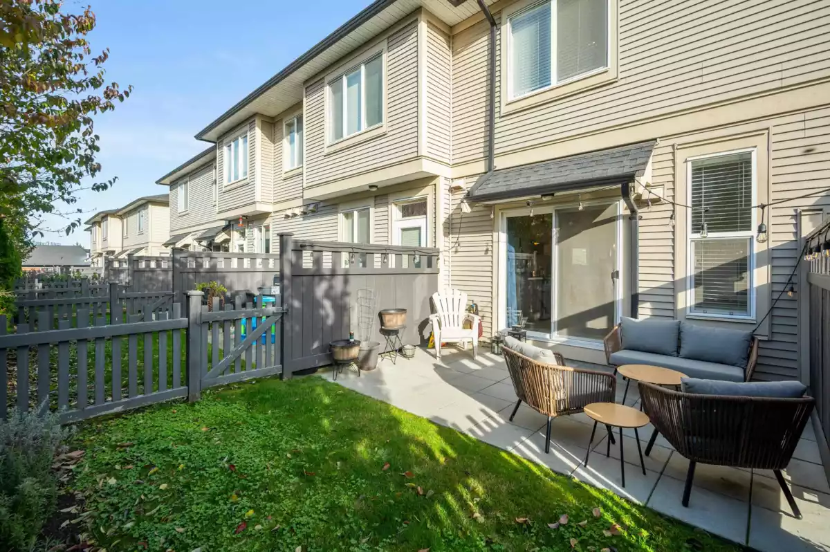 Backyard Photo of 106 7938 209 Street, Langley, BC