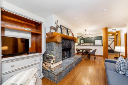 Basement Recreation Room Photo of 5 2240 Nordic Drive, Whistler, BC