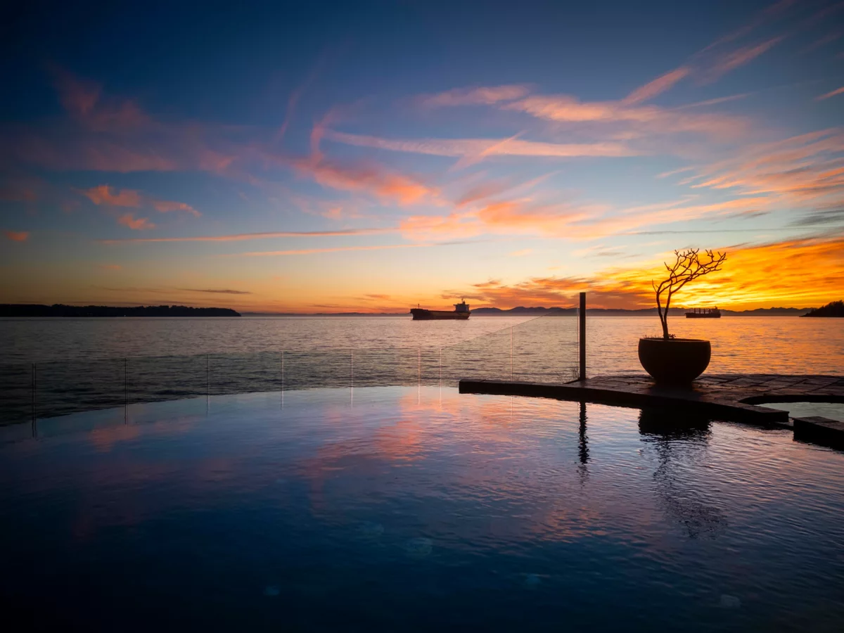 Exterior Rear Photo of 3912 Marine Drive, West Vancouver, BC