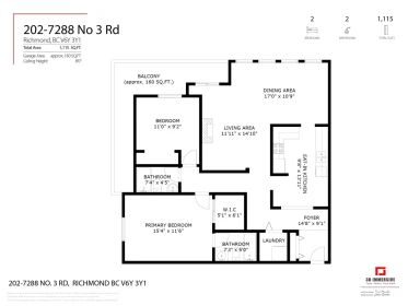 Outdoor Patio Photo of 202 7288 No. 3 Road, Richmond, BC