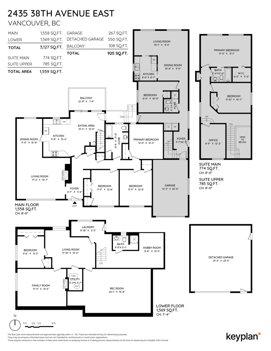 Powder Room Photo of 2435 E 38th Avenue, Vancouver, BC