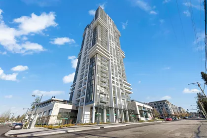 Front exterior of 402 13675 107a Street, Surrey, BC