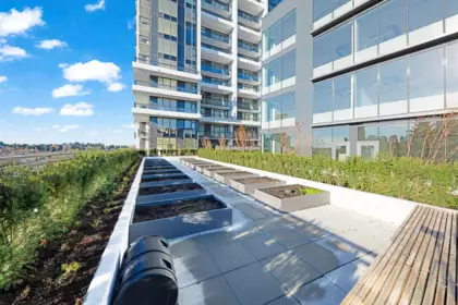 Outdoor Patio Photo of 402 13675 107a Street, Surrey, BC