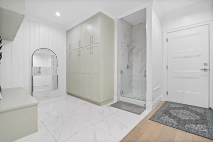 Aerial View of 9075 164 Street, Surrey, BC