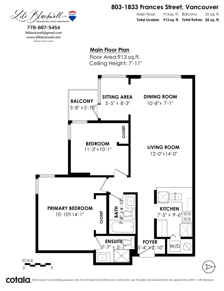 Community Amenities Photo (Clubhouse) of 803 1833 Frances Street, Vancouver, BC