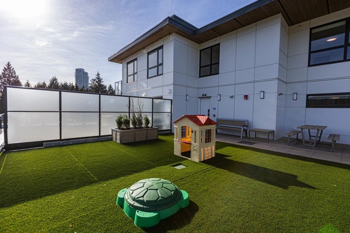 Aerial View of 409 623 Kemsley Avenue, Coquitlam, BC