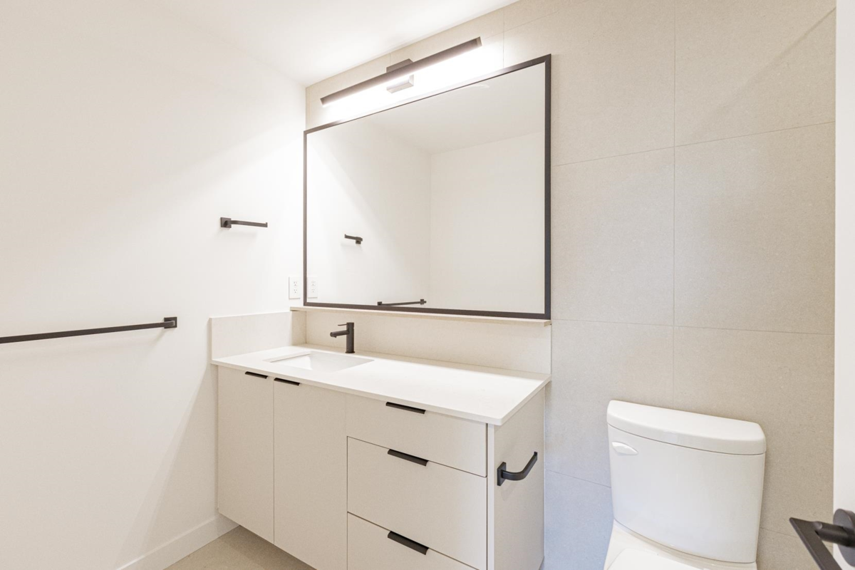 Powder Room Photo of 409 623 Kemsley Avenue, Coquitlam, BC