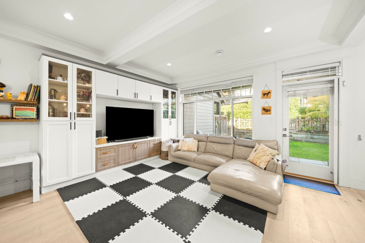 Living Room Photo of 11 8425 Venture Way, Surrey, BC