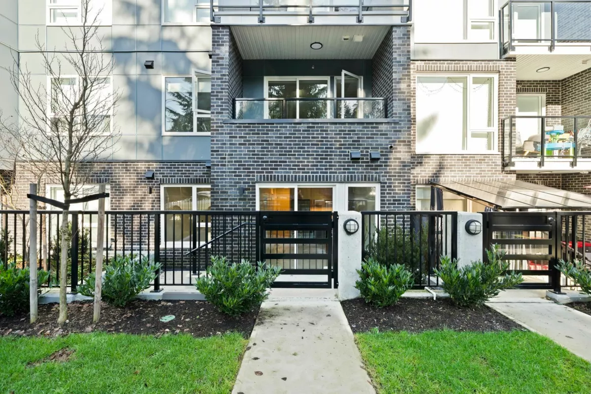 Exterior Rear Photo of 103 2002 St. George Street, Port Moody, BC