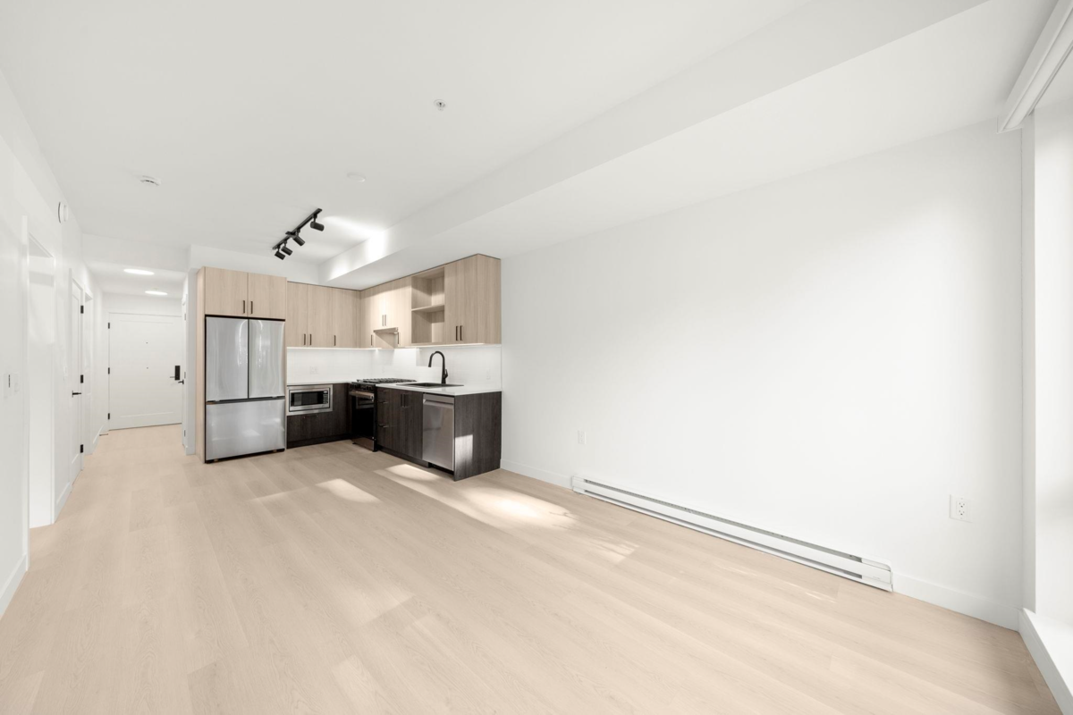 Kitchen Island Photo of 103 2002 St. George Street, Port Moody, BC