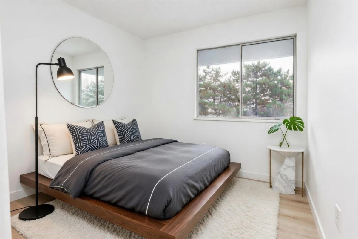 Bedroom 2 Photo of 401 1345 W 4th Avenue, Vancouver, BC