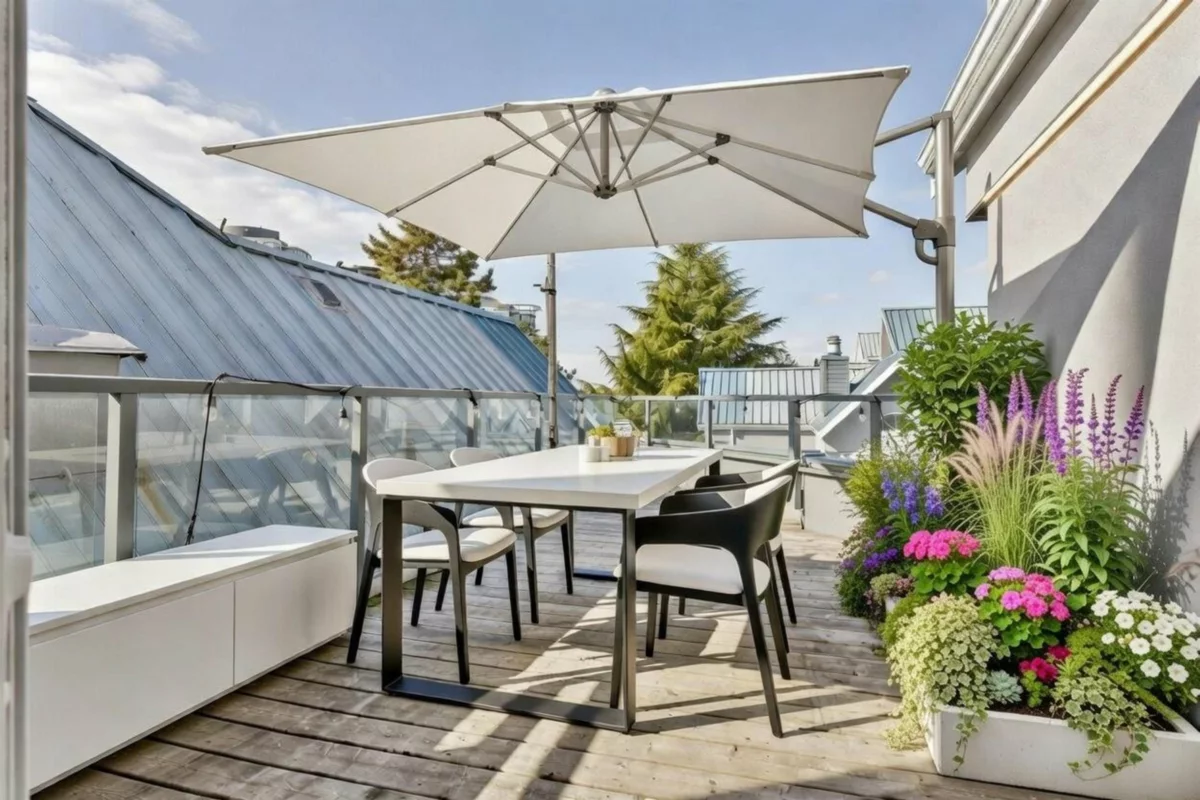 Exterior Rear Photo of 401 1345 W 4th Avenue, Vancouver, BC