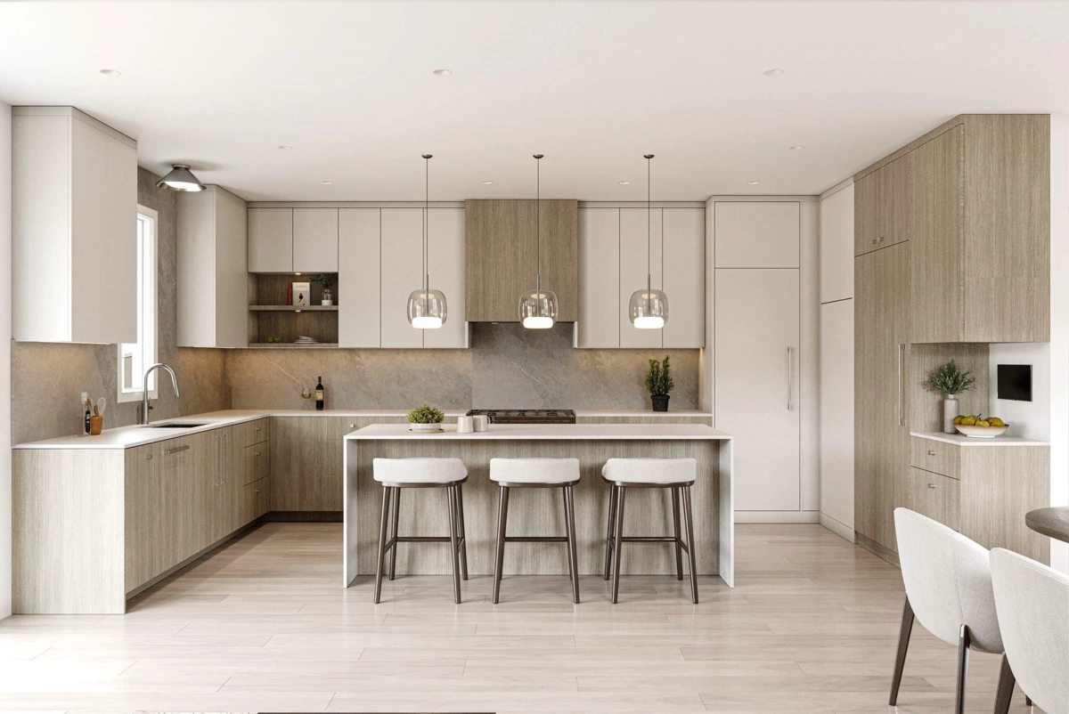 Living Room Photo of 2 7061 Paulus Crescent, Burnaby, BC